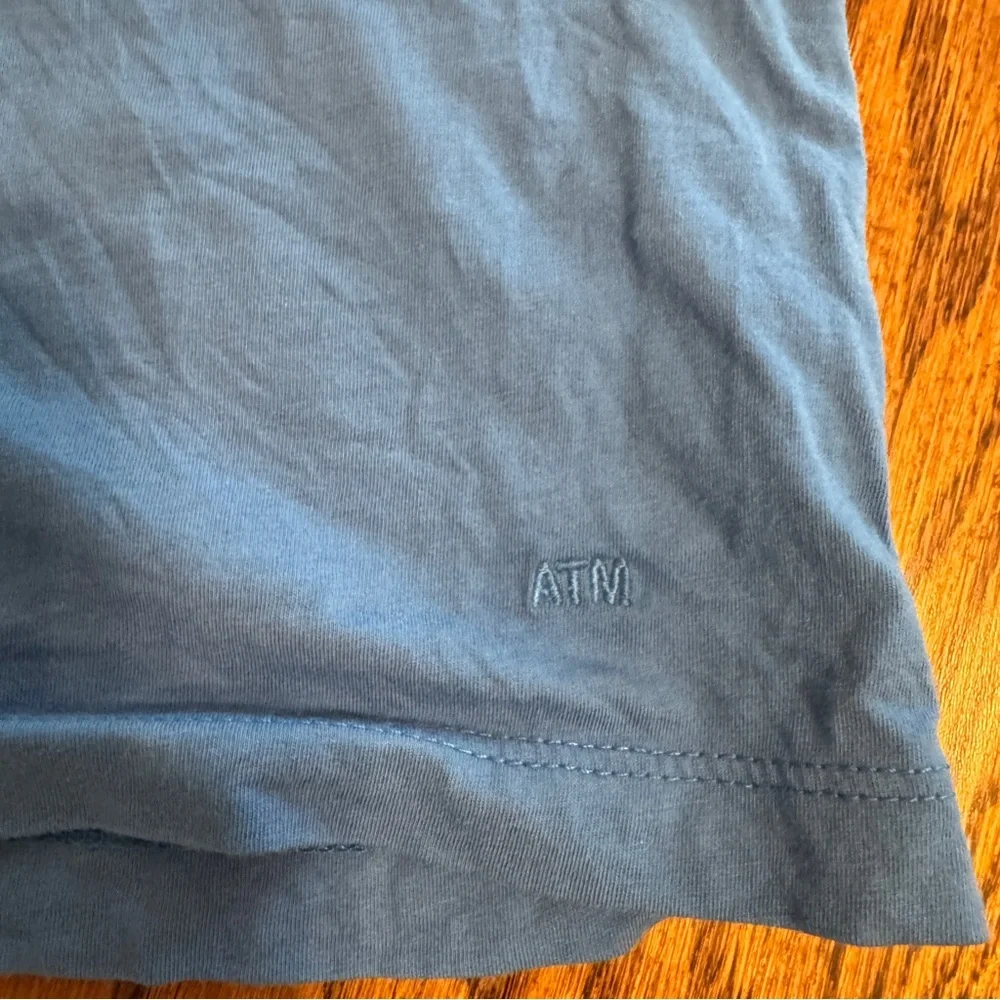 ATM Classic Jersey Sleeveless Boy Tee in Blue - Picture 5 of 11